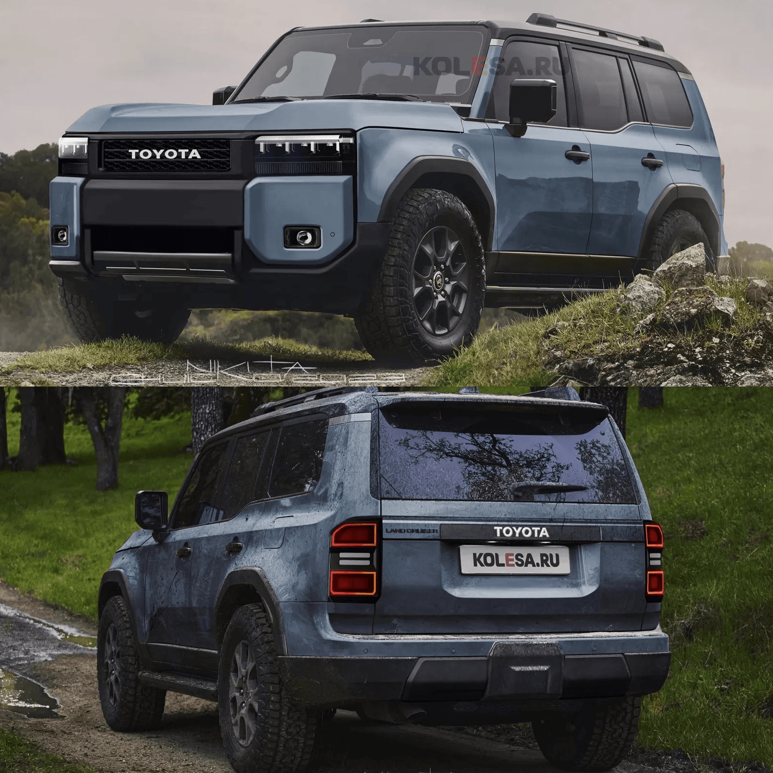 Toyota Land Cruiser CGI